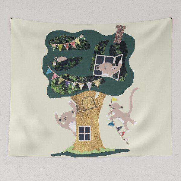 Item preview, Monkey Treehouse designed and sold by Sketchy Chick.