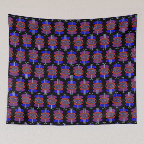 Item preview, "Magnetic Flux - RED"© designed and sold by Lisa Clark - Thinker Collection STEM Art and MORE.