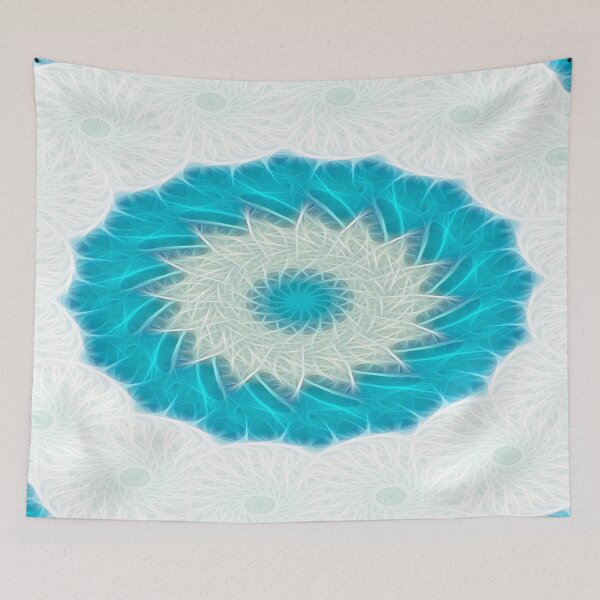 Item preview, Cyan Glow Kaleidoscope 11 designed and sold by TravelPhotoArt.
