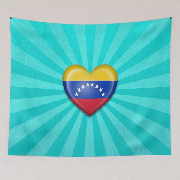 Item preview, Venezuelan Heart Flag designed and sold by JeffBartels.