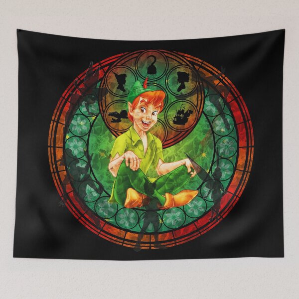 Item preview, Peter Pan Stained Glass designed and sold by MazukiArts.