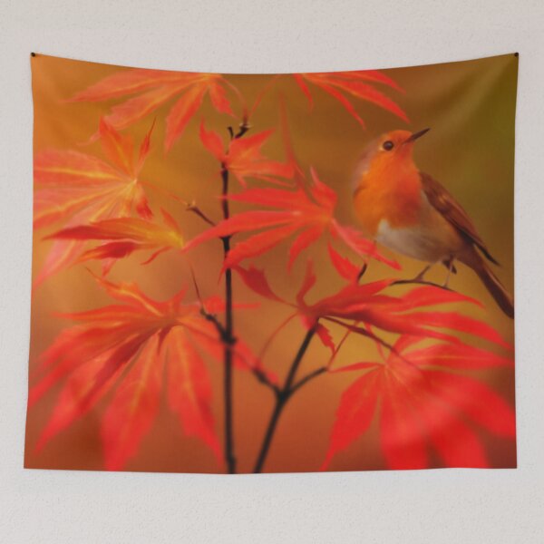 Item preview, Japanese Maple & Robin designed and sold by Cliff Vestergaard.