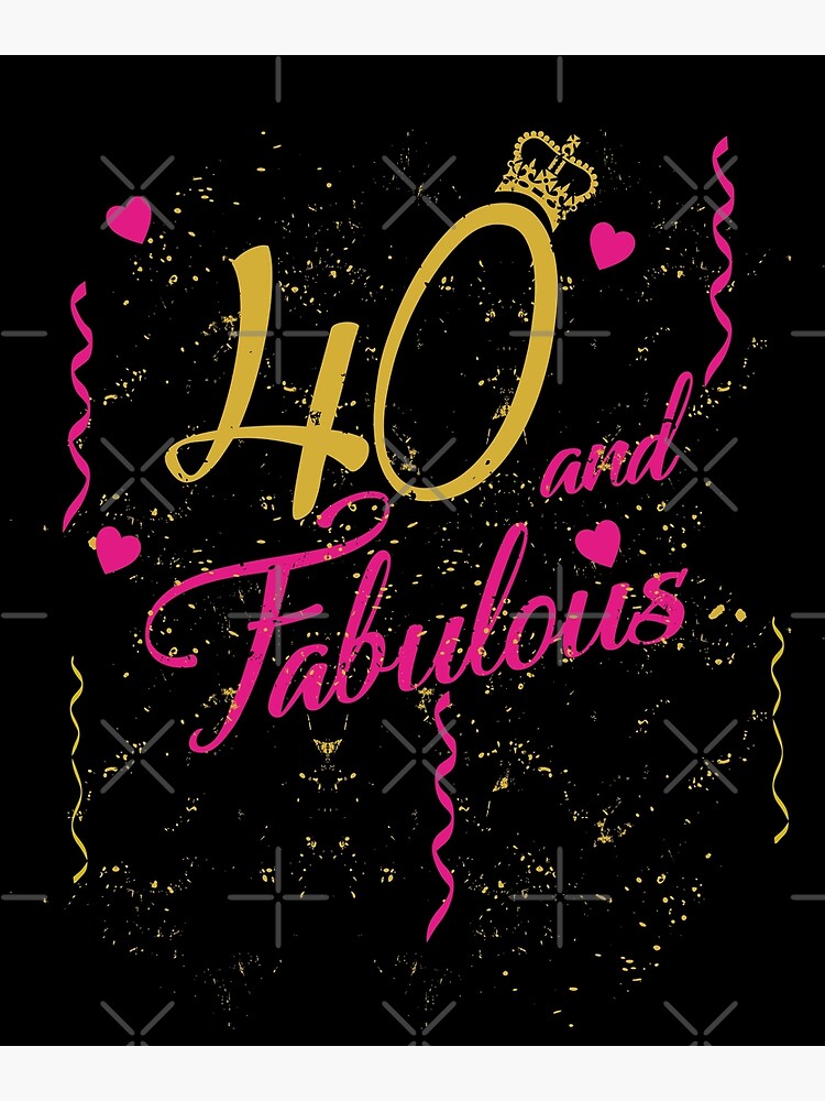 Regalos de 40 cumpleaños para mujeres, regalos de feliz cumpleaños 40 para  mujeres que cumplen 40 años y fabulosos, divertidas ideas de regalo de