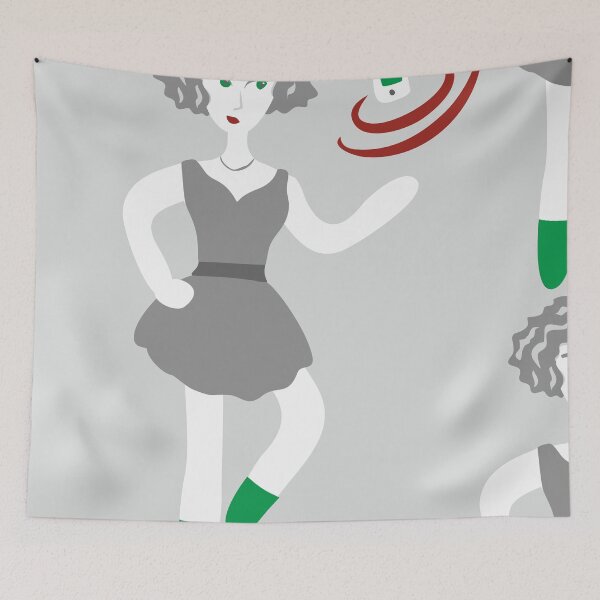 Item preview, Socialmedia Lady - superpowers designed and sold by XOOXOO.