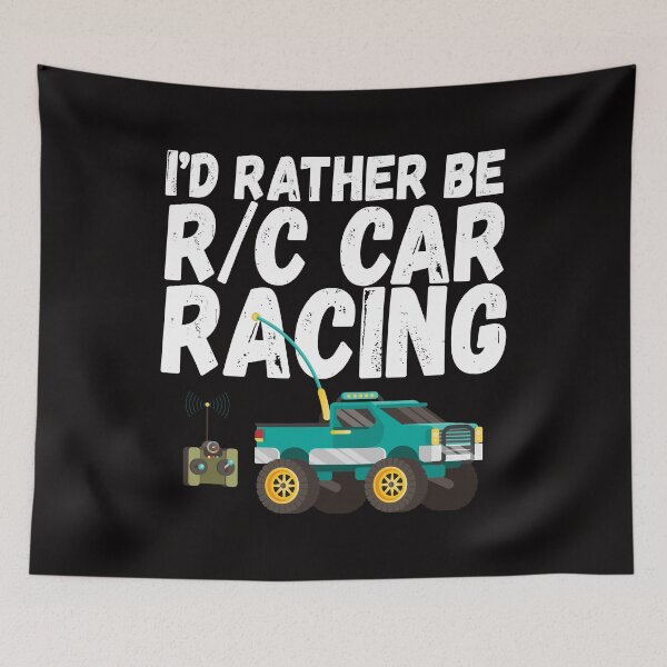 Item preview, Id Rather Be R C Car Racing RC Trucks Buggies Radio Control designed and sold by shoutoutshirtco.