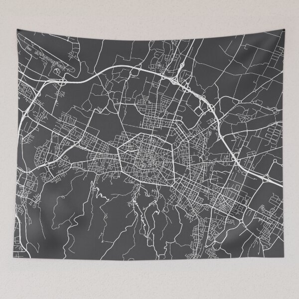 Item preview, Bologna Map, Italy - Gray designed and sold by MainStreetMaps.