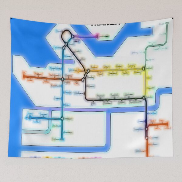 Item preview, Vancouver Transit Network designed and sold by mrthink.