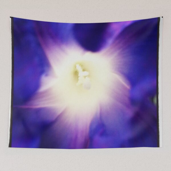 Item preview, Purple Blue Flower Whirl designed and sold by kashmirecho.