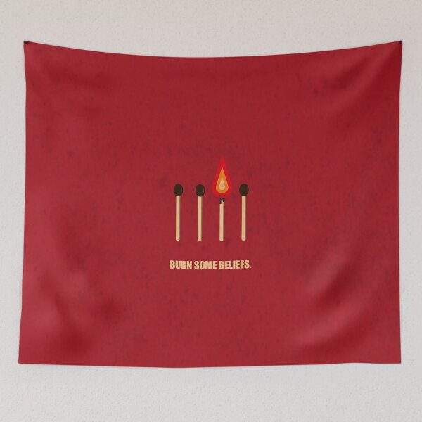 Item preview, Burn some beliefs - Business Quotes designed and sold by Labno4.