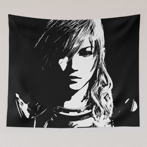 Item preview, Final Fantasy XIII Lightning - Black and White designed and sold by DWorkshop.