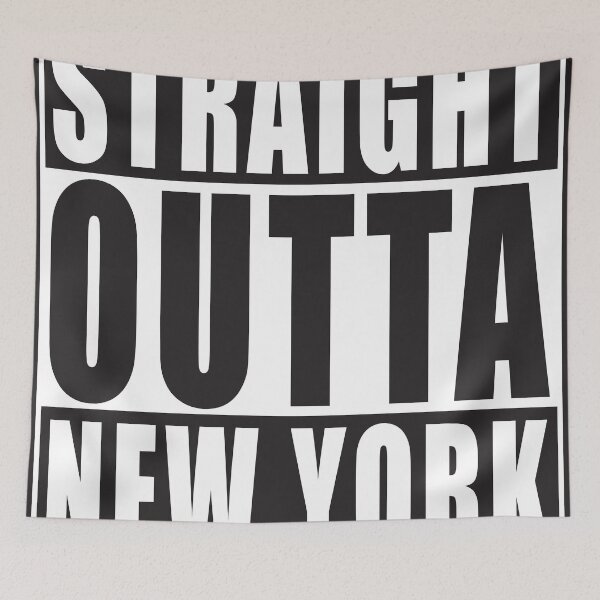 Artikelvorschau, Geradeaus New York entworfen und verkauft von straightoutta.