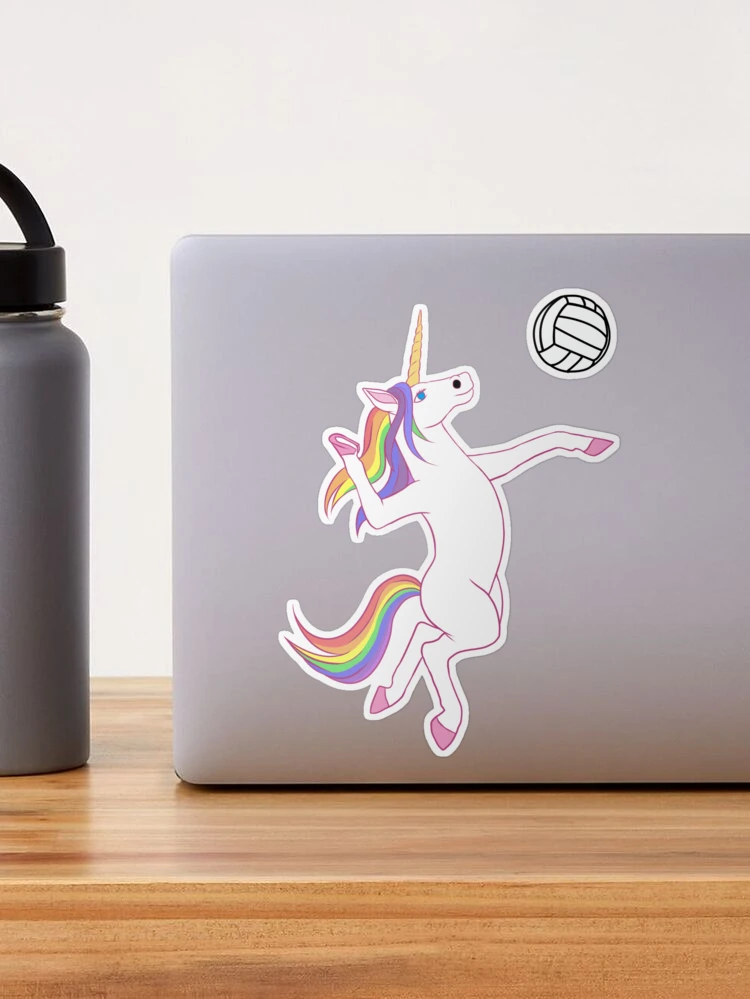 版画 Unicorn Volleyball print Volleyball Unicorn