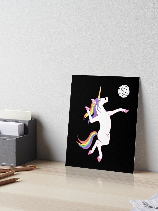 【在庫処分】 Unicorn Volleyball  版画