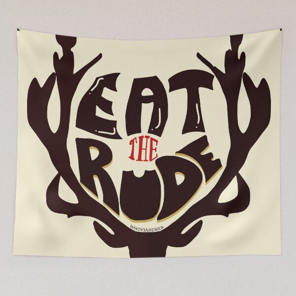 Item preview, Eat the Rude designed and sold by whoviandrea.