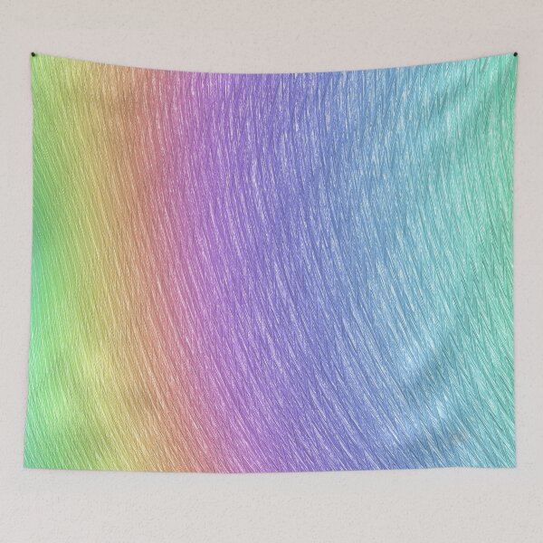Item preview, Rainbow ZigZag Texture Fractal 01 designed and sold by charmarose.