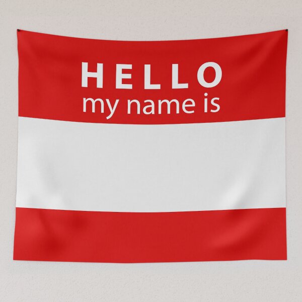 Item preview, Hello, my name is designed and sold by Alejandro Durán Fuentes.