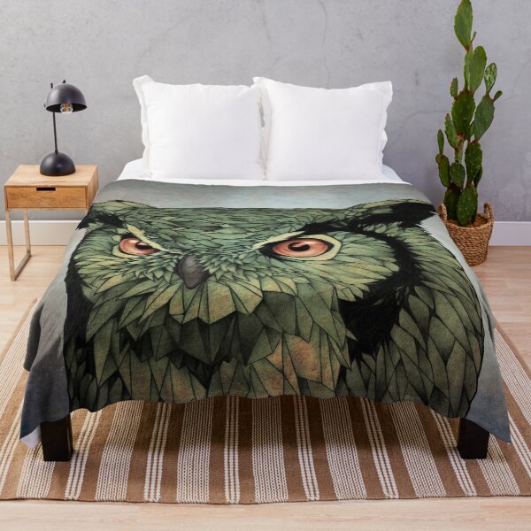 Item preview, Owl - Red Eyes designed and sold by Puddingshades.