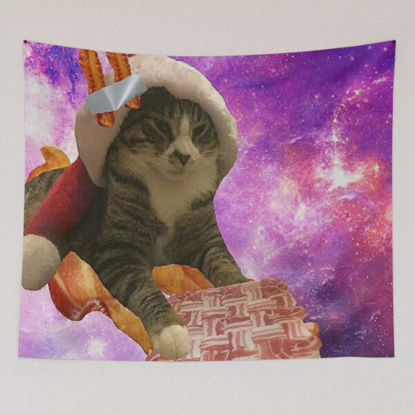 Item preview, bacon weave cat designed and sold by taco-elgato.