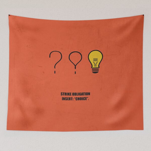 Item preview, Strike Obligation Insert: "Choice" Inspirational Quotes designed and sold by Labno4.