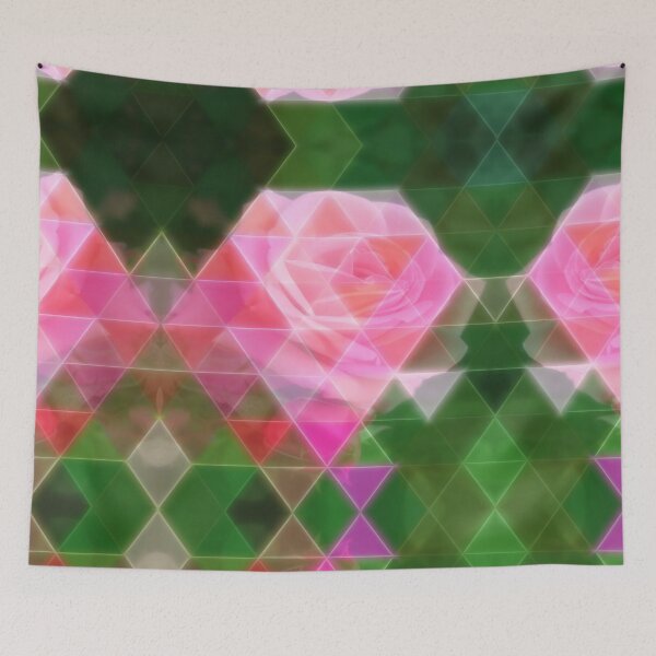 Item preview, Rosas rosas en Anzures 2 Art Triangles 1 designed and sold by TravelPhotoArt.