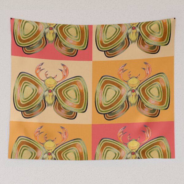 Item preview, deer - moth designed and sold by federico cortese.