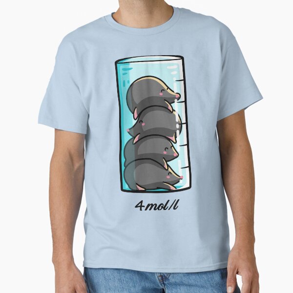 Item preview, 4 Moles Per Litre Chemistry Science Joke designed and sold by Flaming Imp.