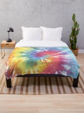 Tie Dye Fleecedecke