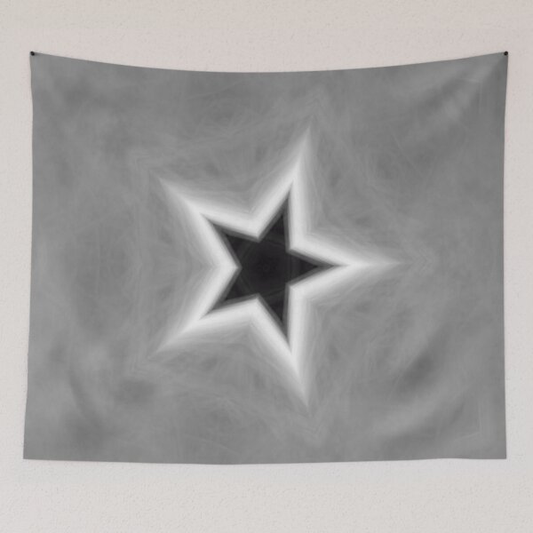Item preview, Gray Kaleidoscope Art 26 designed and sold by TravelPhotoArt.