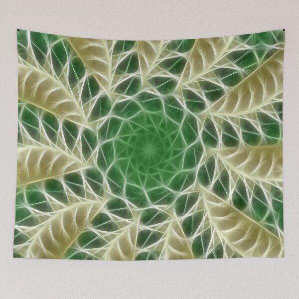 Item preview, White Poinsettias Kaleidoscope 2 designed and sold by TravelPhotoArt.