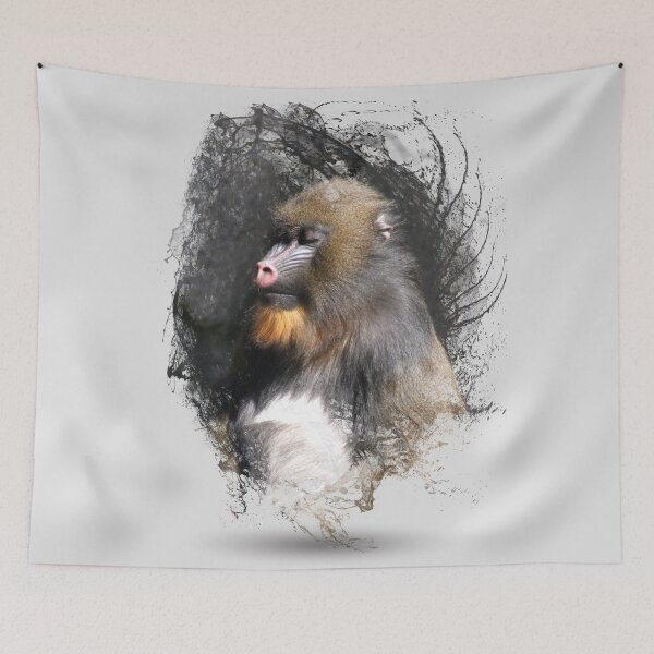 Item preview, Zen Master Mandrill designed and sold by NaturesSol.