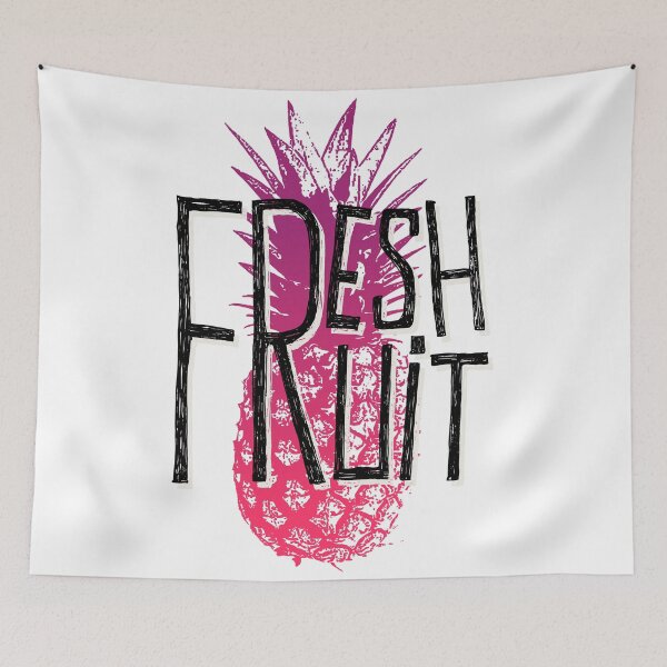 Item preview, Pineapple fresh fruit illustration designed and sold by ONiONAstudio.