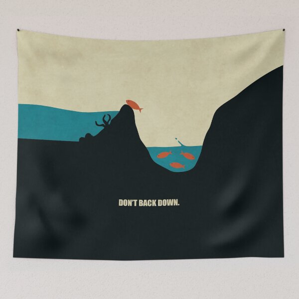 Item preview, Don't Back Down - Inspirational Quotes designed and sold by Labno4.