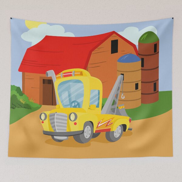 Item preview, Tow Truck (Ground Vehicles) designed and sold by alapapaju.