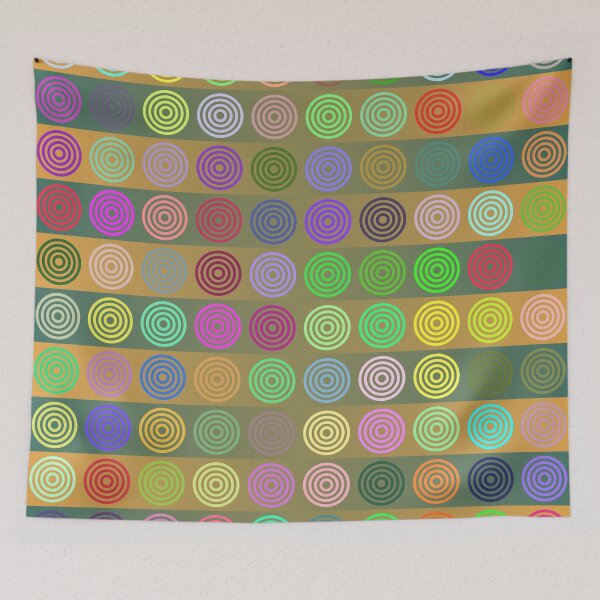 Item preview, Multicolored circles designed and sold by Gaspar Avila.