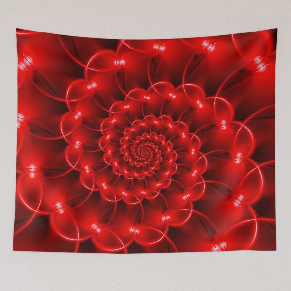 Item preview, Red Spiral designed and sold by Kitty Bitty.