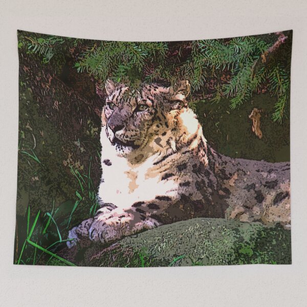 Item preview, Snow Leopard designed and sold by mokacat.