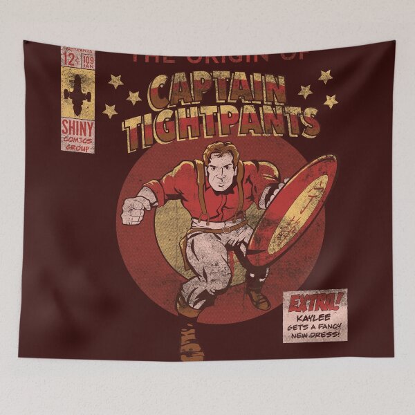 Artikelvorschau, Captain Tightpants entworfen und verkauft von foureyedesign.