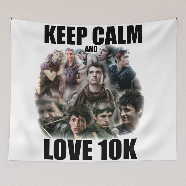 Item preview, Keep Calm and Love 10K - Z Nation Shirt designed and sold by LiviByTheBook.