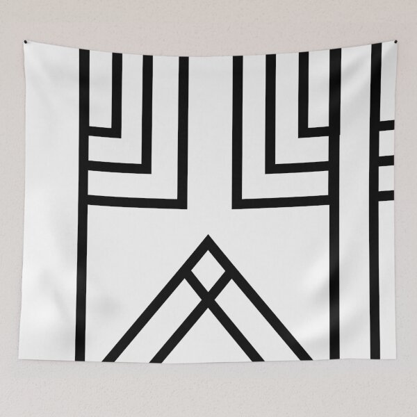 Item preview, Geometric Design - Mountain Gates designed and sold by TheIzzySquishy.