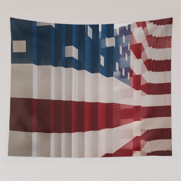 Item preview, American Flag Legos designed and sold by umeimages.