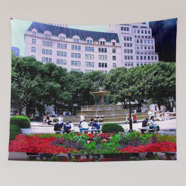 Item preview, Plaza Hotel/Fountain, NYC, NY designed and sold by Ellen Turner.