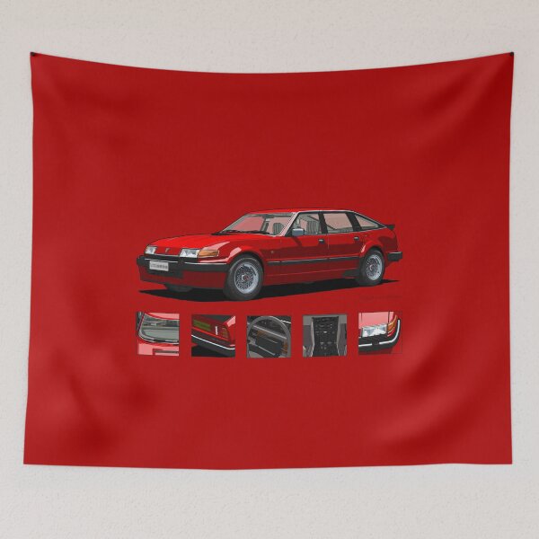 Item preview, Rover Vitesse 1986 Targa Red designed and sold by DigitalCel.