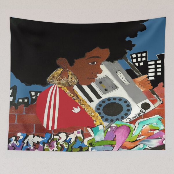 Artikelvorschau, Old School Afro entworfen und verkauft von Janai Johnson.