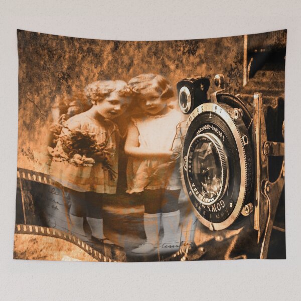 Item preview, Vintage photograph of two Children posing  designed and sold by MNA-Art.