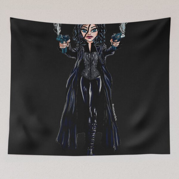 Item preview, SELENE, THE VAMPIRE FIGHTER. designed and sold by lagoonartastic.