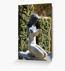 Beautiful Lady Greeting Card