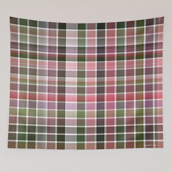 Item preview, Pink Roses in Anzures 2 Plaid 2 designed and sold by TravelPhotoArt.