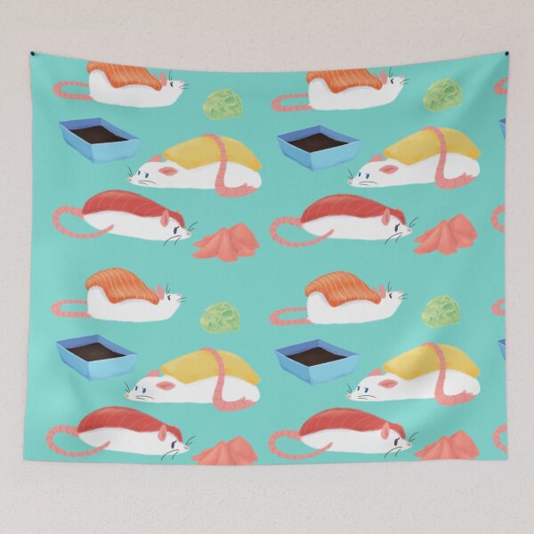 Item preview, Sushi Rats! designed and sold by Cici Luna.