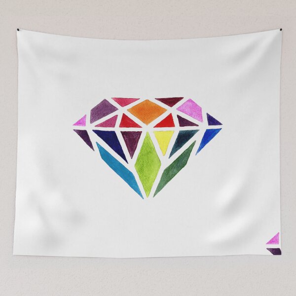Item preview, Rainbow diamond designed and sold by Bridget Davidson.