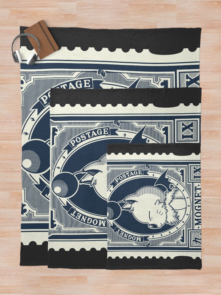Alternate view of Mognet Mail (2C Version) Throw Blanket